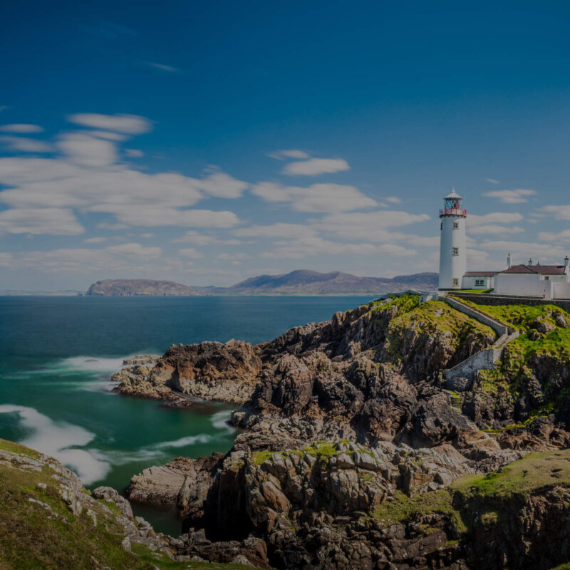 Ireland Lighthouse in Ireland Sea