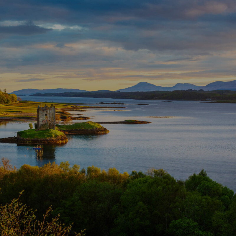 Scotland Castle Stalker